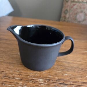 Basalt Black By Wedgwood Creamer